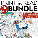 Reading Passages Print and Read Bundle