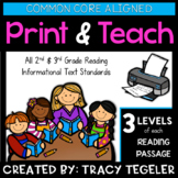 Nonfiction Reading Passages and Activities (Common Core Aligned)