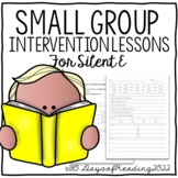 Print and Use Lesson Plans for Silent E Words