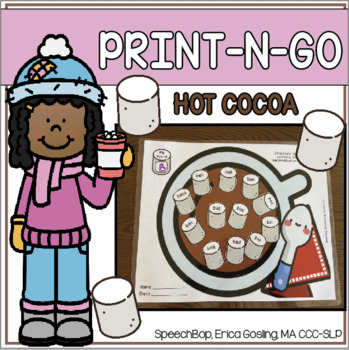 Print-n-Go - Articulation Activity - Hot Cocoa Edition! by SpeechBop