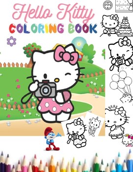 Hello Kitty coloring pages on Coloring-Book by abdell hida