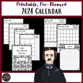 Printable 2024 Calendar (Poe-Themed)