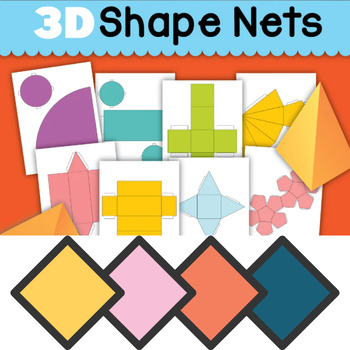 Free Printable 3D Shape Nets