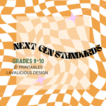 Preview of Printable 9-10 Next Gen ELA standards Lavalicious