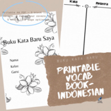 Indonesian New Vocabulary Booklet PDF