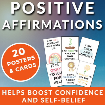 Printable Affirmation Posters & Cards by The Laughing Linguist | TPT