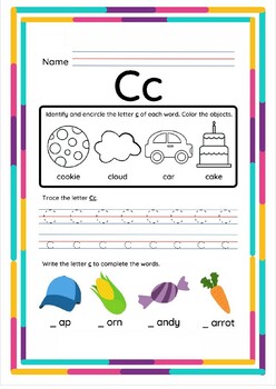 Printable Alphabet Activities: Alphabet Tracing Worksheets Letter ...