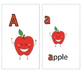Printable Alphabet Flash Cards, Classroom Decor, Toddlers 