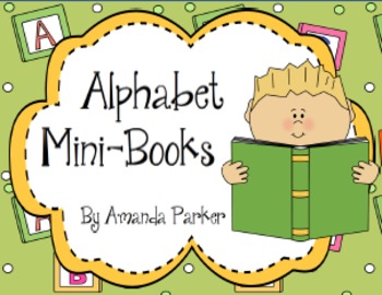 printable alphabet mini books for handwriting practice by