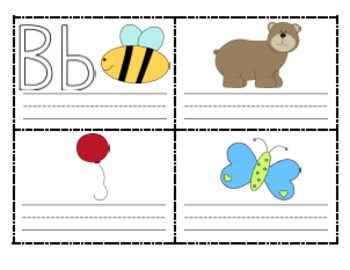 printable alphabet mini books for handwriting practice by