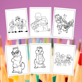 Bic Kids Alvin & The Chipmunks Colouring Activity Set Review - DIY Daddy
