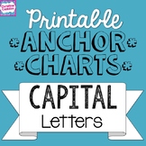 Printable Anchor Charts: Capital Letters FREEBIE