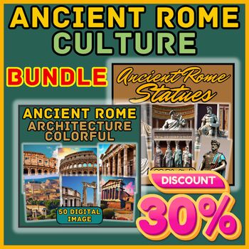 Preview of Printable Ancient Rome Architecture Bundle