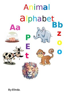 Preview of Anchor Chart  Animal Alphabets for Classroom