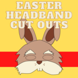 Printable Animal Masks : Bunny Easter mask cut outs ( Colo