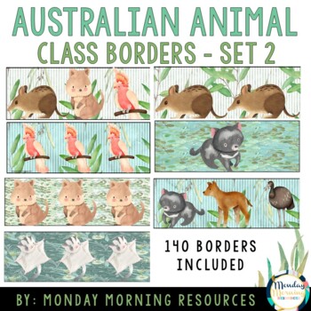 Animal Border Paper Teaching Resources | TPT