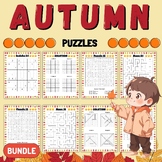Printable Autumn | Fall Puzzles with Solution - Fun Septem