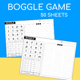 Printable BOGGLE Game {Early Finishers, Enrichment, Statio