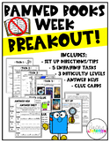 Printable Banned Books Week Breakout | Escape Room | Activity