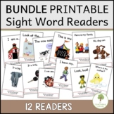 Printable Beginner Reading Books - Sight Word Readers - BUNDLE