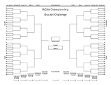 Printable Blank March Madness Bracket (with guide for scoring)
