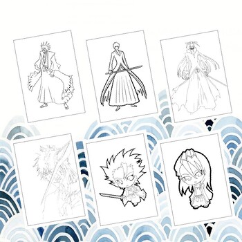 ishida and his bow Coloring Page - Anime Coloring Pages