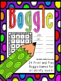 Printable Boggle {{24 Print and Play Boggle Templates}}