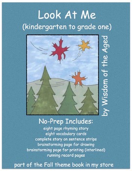 Preview of Autumn - No Prep - Printable Book with Activities