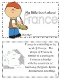 Printable Book with Facts about France for Students, Kids,