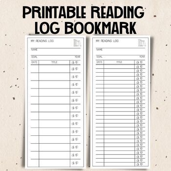 Summer Free Printable reading tracker  Book log template - Hand Lettered  Printables