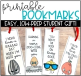 Printable Bookmarks Easy Student Gift Featuring Bad Seed, 