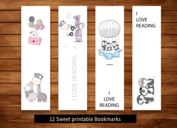 Cute Printable Bookmarks