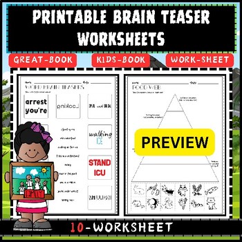 Preview of Printable Brain Teaser Worksheets