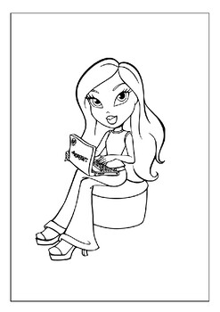  Bratz: Coloring Book for Kids and Adults
