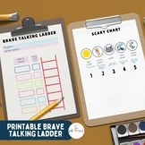 Printable Brave Talking ladder and Scary Chart for Selecti