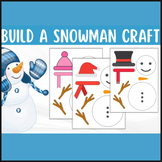 Printable Build a Snowman Craft