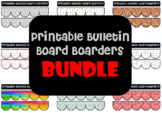 Printable Bulletin Board Boarders - BUNDLE