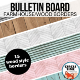 Printable Bulletin Board Borders Farmhouse Classroom Decor