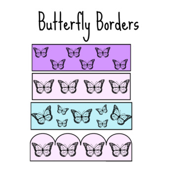 butterfly borders for microsoft word
