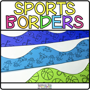 sports border for microsoft word