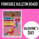 Printable Bulletin Board Set | Library | February | Valent
