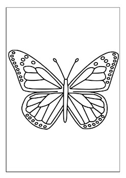 Printable Butterfly Coloring Pages: A Great Summer Activity for Kids