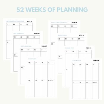 Week 17 2023: dates, calendar and weekly schedule to print