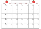 Printable Calendar | Editable Calendar | Notes for Teachers