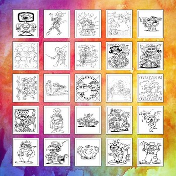 Printable Carnival Coloring Pages Collection: Dive into Festive Artistry