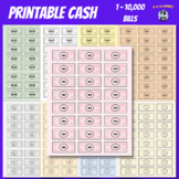 Printable Cash | Home or Classroom Currency | Money for Ac