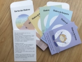 Printable Chakras Cards for kids, Yoga Cards, Kids Activit