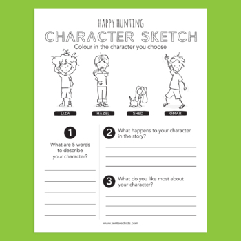 Share more than 87 character sketch for kids latest - seven.edu.vn