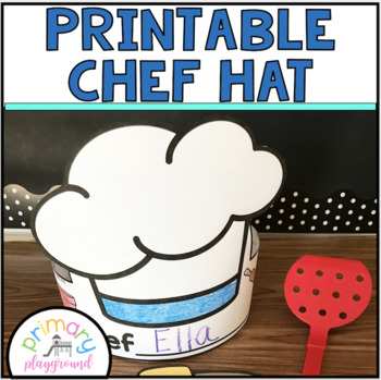 Preview of Printable Chef Hat