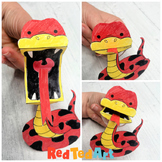 Printable Chinese New Year - Year of the SNAKE Craft & Col